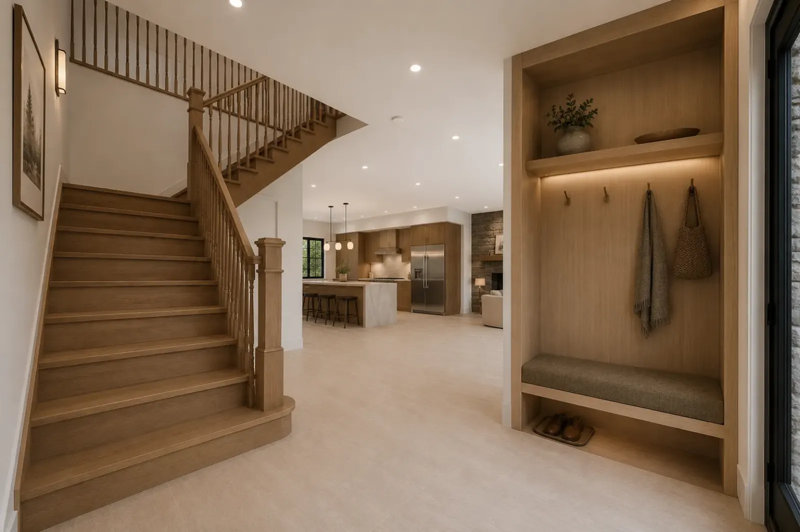 Entry — furnished